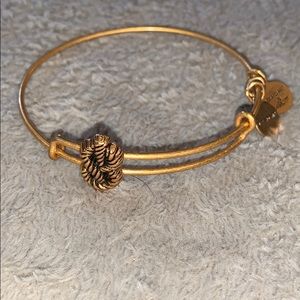 Alex and Ani knot bracelet